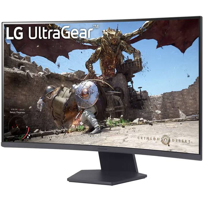LG 32GS60QC-B, 80 cm (31.5"), 2560 x 1440 pixels, Quad HD, LCD, 1 ms, Noir-1