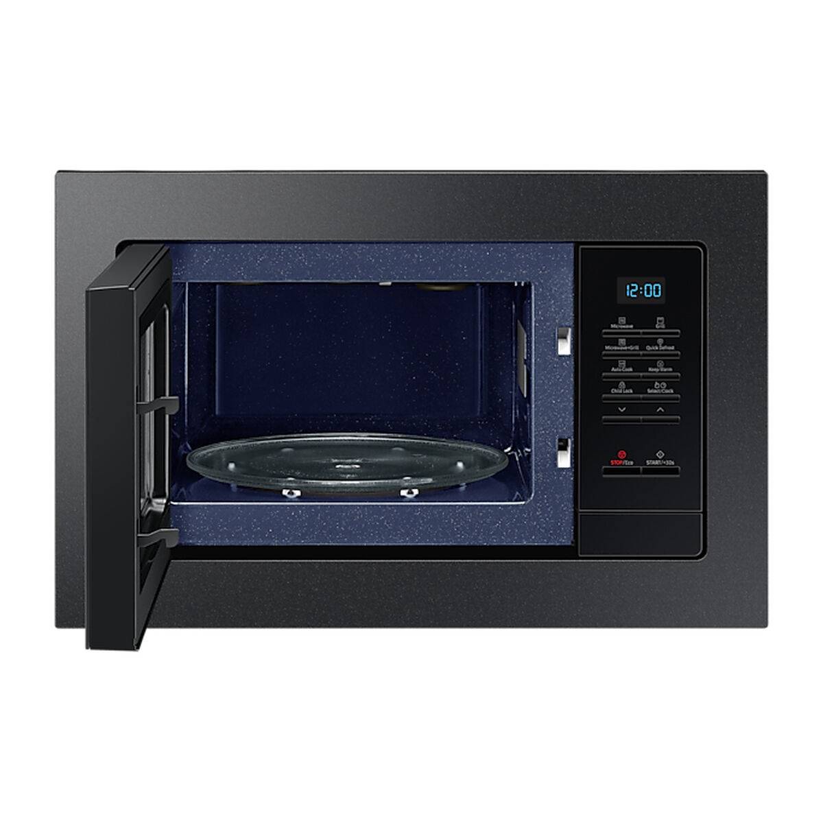 Micro-onde Gril Encastrable 20l 1100w Noir Samsung MG20A7013CB-1