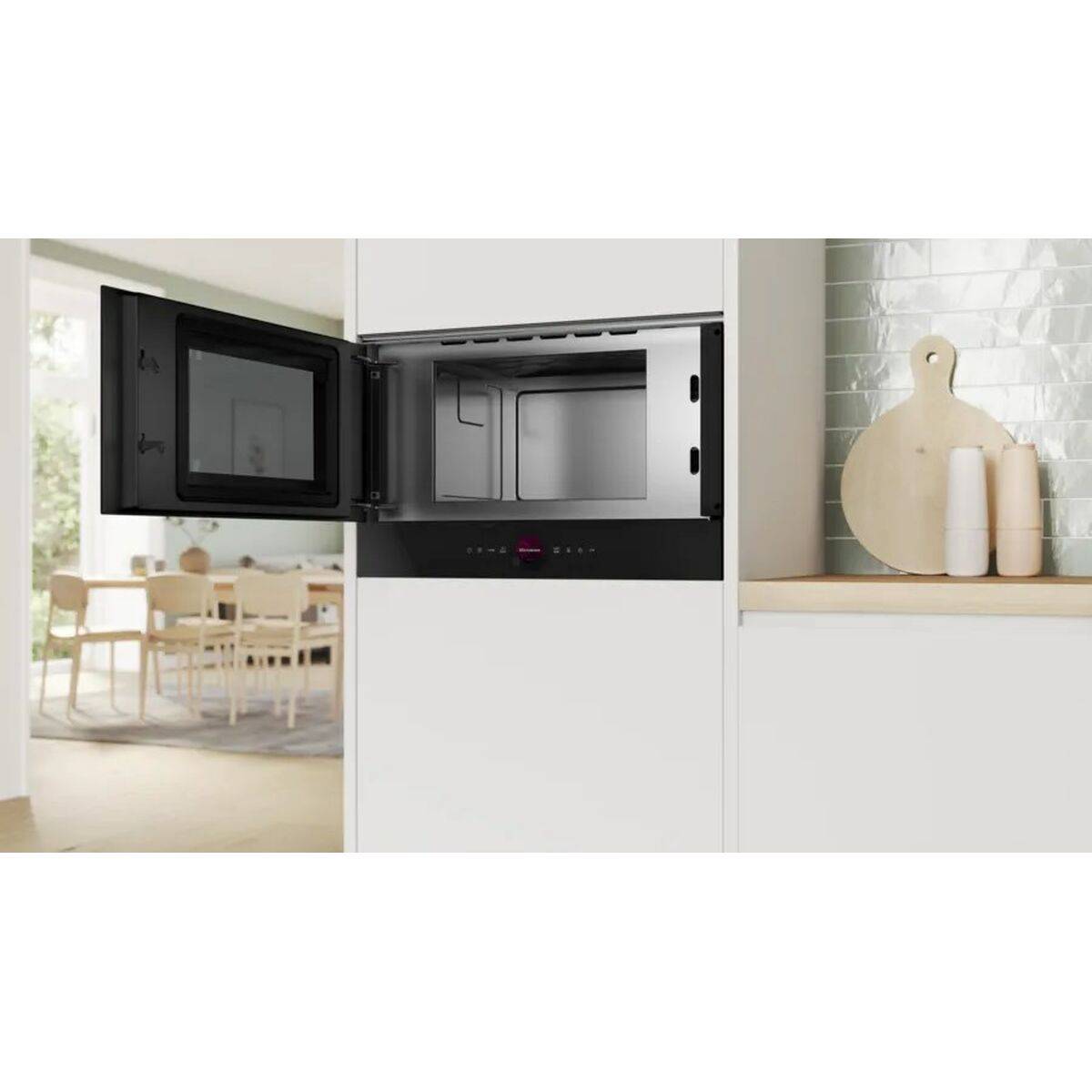 Micro-ondes Solo Encastrable 21l 900w Noir Bosch BFL7221B1-2