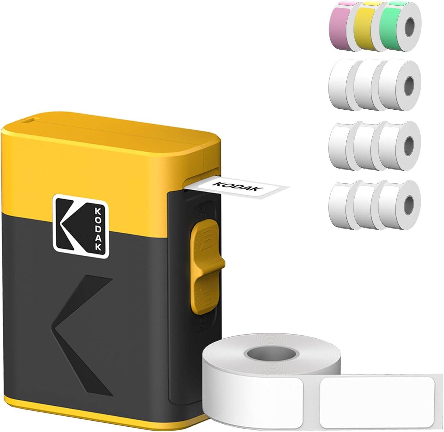 KODAK Memo Label ERA M50 Bundle - Imprimante d'Étiquettes Sans Fil + 13 Rouleaux Sticker , Bluetooth, iOS/Android, Impr-0