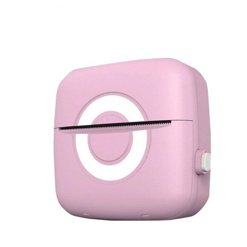Mini Imprimante Portable Sans Encre Bluetooth Haute Définition Pour Étudiants Rose YONIS-0