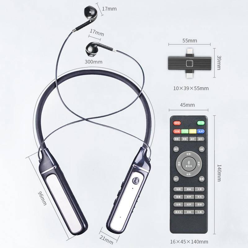 Ecouteurs Bluetooth Sport Sans Fil Avec Carte Son Intégrée et Basse Puissante Blanc YONIS-1