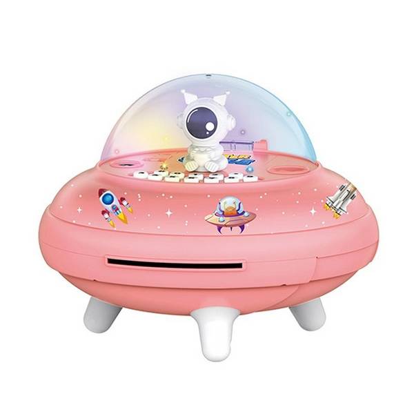 Tirelire Intelligente Pour Enfants Avec Musique Et Sécurité Avancée Rose Lapin Rose YONIS