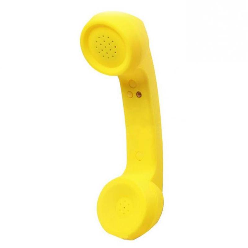 Ecouteurs Bluetooth Vintage Sans Fil Jaune Pour Téléphone Portable Jaune YONIS-0