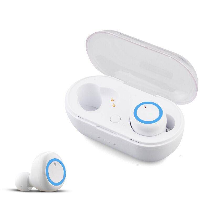 Ecouteurs Bluetooth Sans Fil Touch Haute Qualité Sonore 10m Distance Noir Bleu YONIS-0