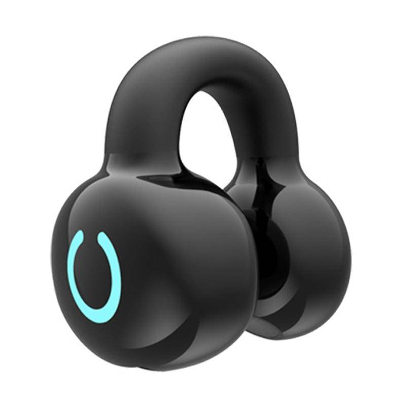 Ecouteurs Bluetooth Conduction Osseuse Design Clip Son HIFI Étanche IPX5 Noir YONIS-0