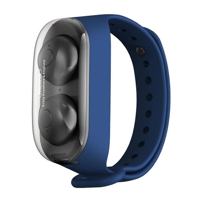 Ecouteurs Bluetooth 5.0 Sans Fil Design Poignet Léger Autonomie 80h Bleu YONIS-0