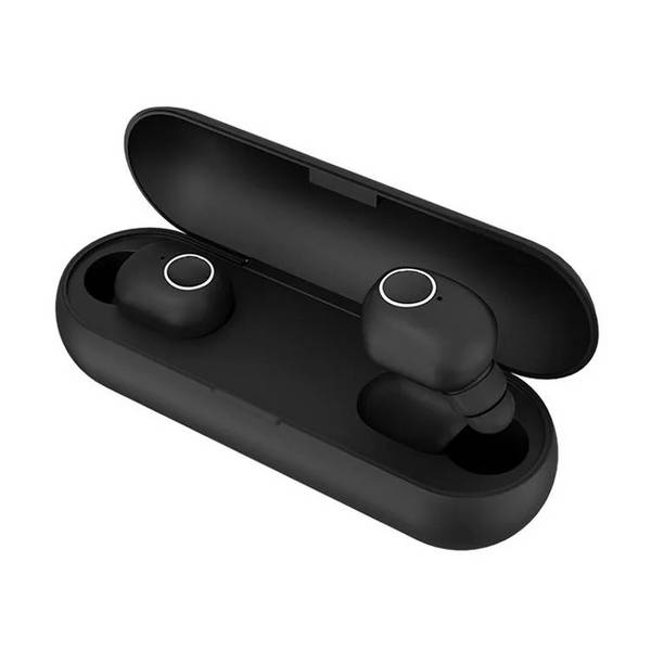 Ecouteurs Bluetooth 5.0 Sport Sans Fil Stéréo HIFI Réduction De Bruit Noir YONIS
