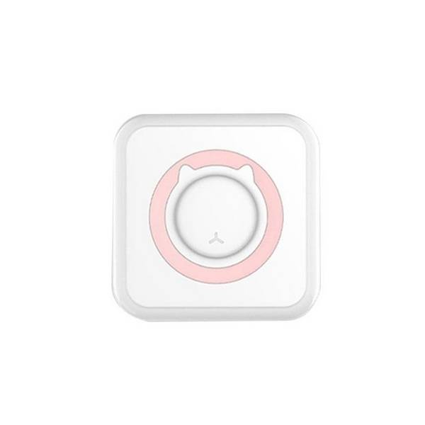 Mini Imprimante Thermique Bluetooth Rose Photo Étiquette Sans Encre 200DPI YONIS