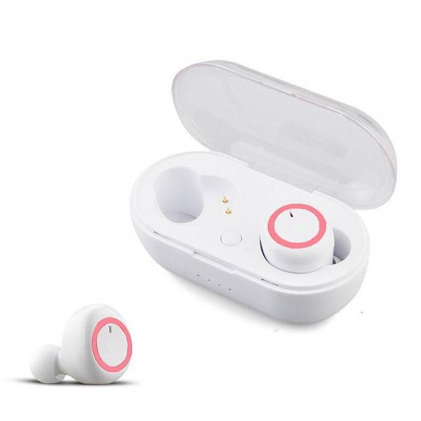 Ecouteurs Bluetooth Sans Fil Touch Haute Qualité Sonore 10m Distance Noir Rouge YONIS