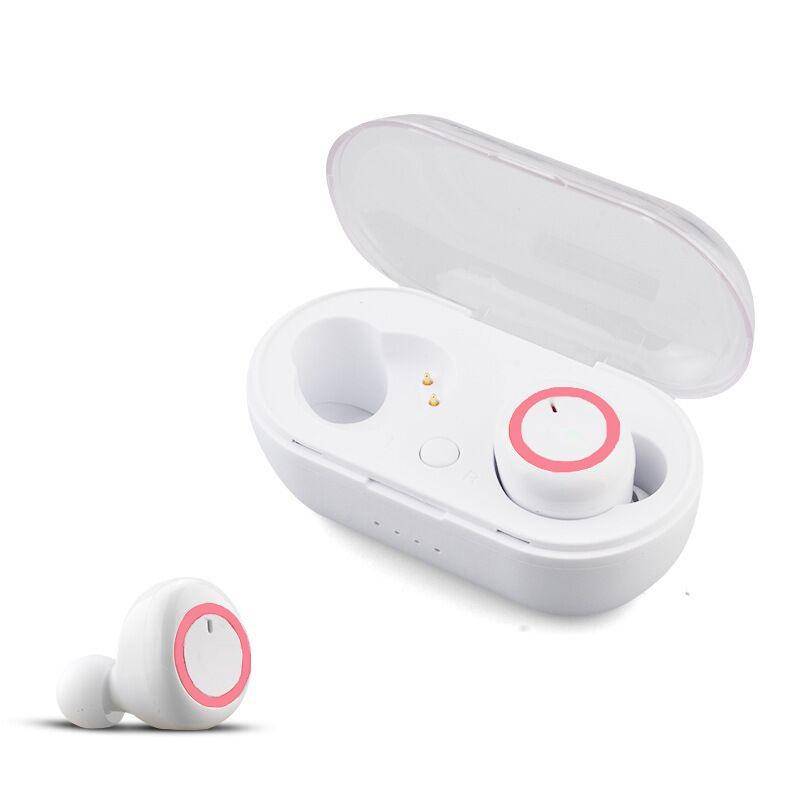 Ecouteurs Bluetooth Sans Fil Touch Haute Qualité Sonore 10m Distance Noir Rouge YONIS-0