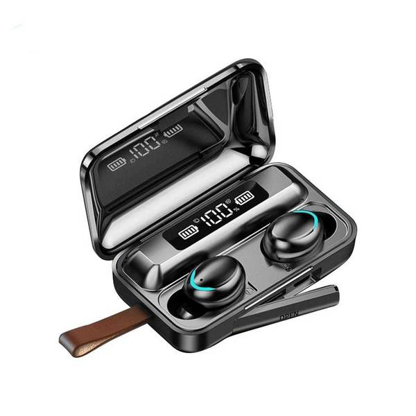 Ecouteurs Bluetooth Avec Boîtier Magnétique Affichage LED Et Réduction De Bruit YONIS
