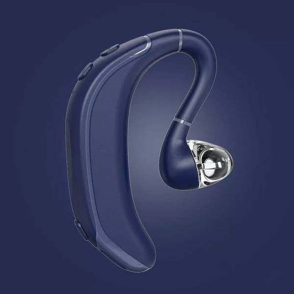 Ecouteurs Bluetooth Stéréo HIFI Confortables Avec Rotation 360° Et Autonomie 20h Bleu YONIS