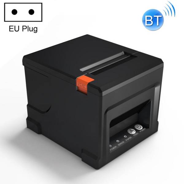 Mini Imprimante Thermique Bluetooth USB 80mm Haute Vitesse Pour POS et Commerce Noir YONIS