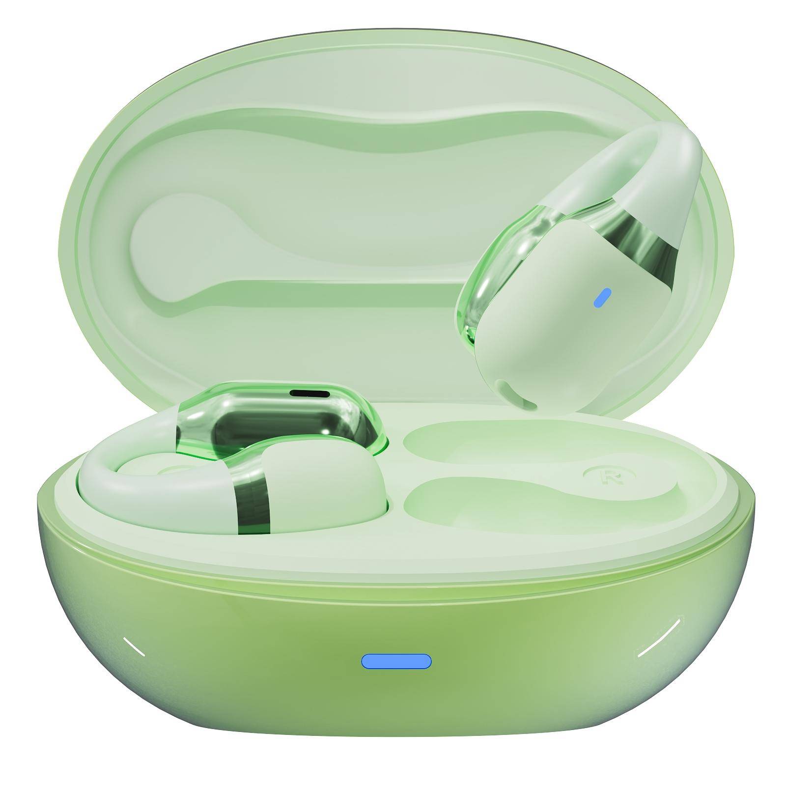 Ecouteurs Bluetooth Sport Sans Fil Son Haute Qualité Confort et Longue Autonomie Vert YONIS-0