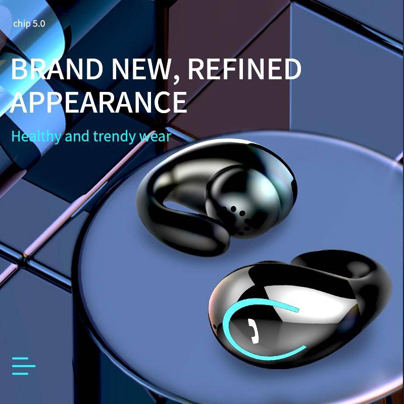 Ecouteurs Bluetooth Ultra-Légers Confortables Sécurisés Pour Sport Et Travail Blanc YONIS-1