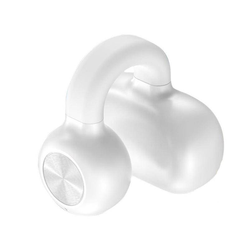 Ecouteur Bluetooth Sans Fil Confortable Longue Autonomie Son Clair Et Net Blanc YONIS-0