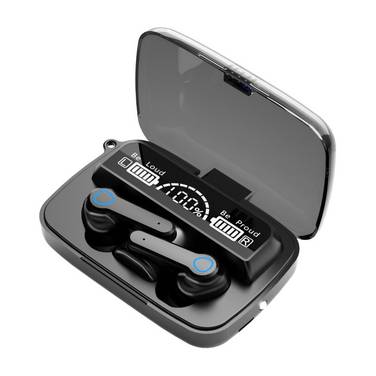 Écouteurs Bluetooth 5.1 TWS Étanche Avec Affichage Digital Et Boîte De Charge - Yonis