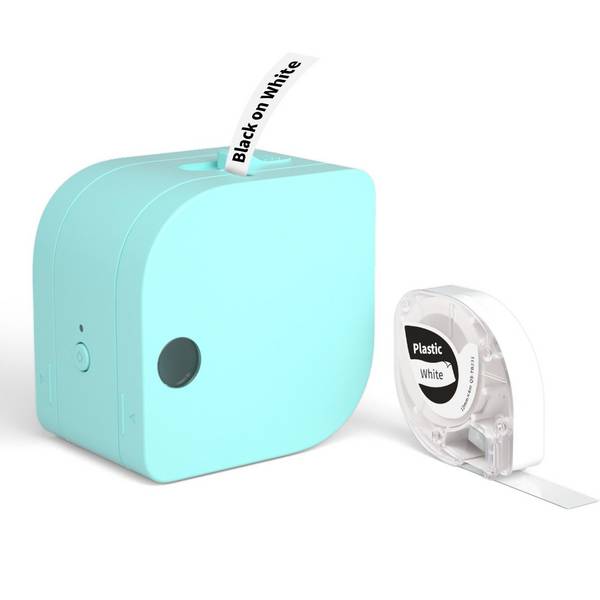 Mini Imprimante Bluetooth Autocollante Thermique Compacte Noire 1000mAh Vert YONIS