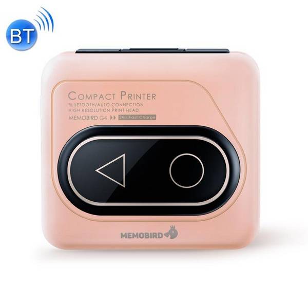 Mini Imprimante Portable Bluetooth Pour Étudiants Et Maison Poudre de Pêche YONIS