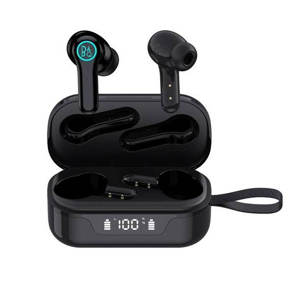Ecouteurs Bluetooth Sans Fil Réduction De Bruit Intelligente Blanc ANC Noir YONIS