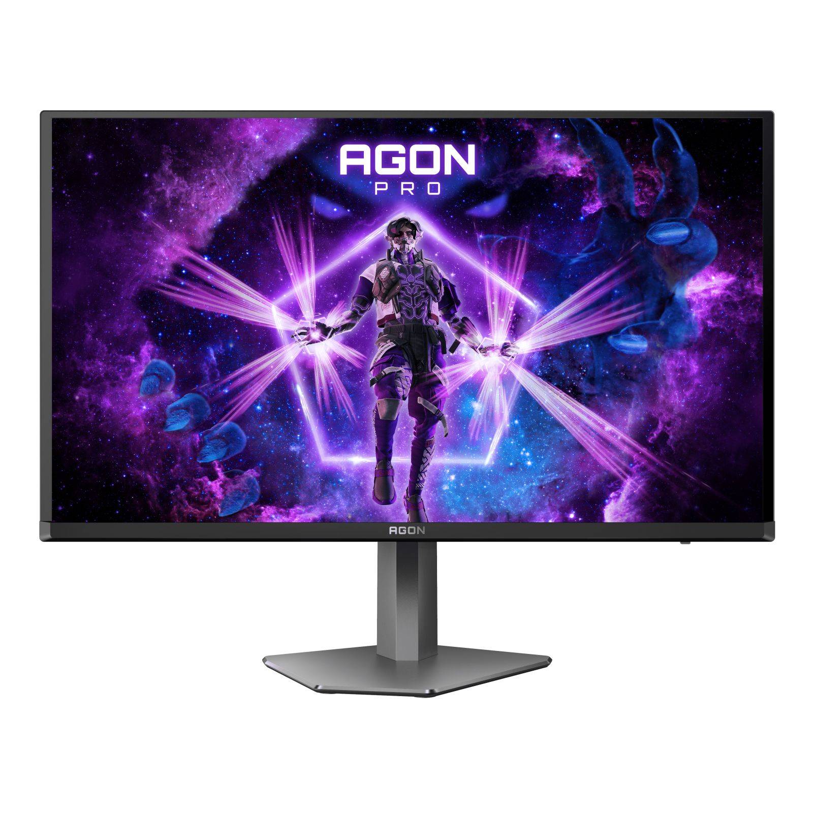 AOC AGON PRO AG276QZD2, 67,3 cm (26.5"), 2560 x 1440 pixels, Quad HD, QD-OLED, 0,03 ms, Noir, Gris-2