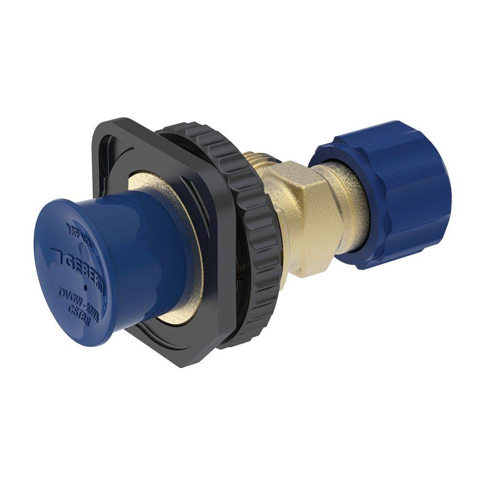 Alimentation avec robinet équerre intégr- GEBERIT - 240.269.00.1-0