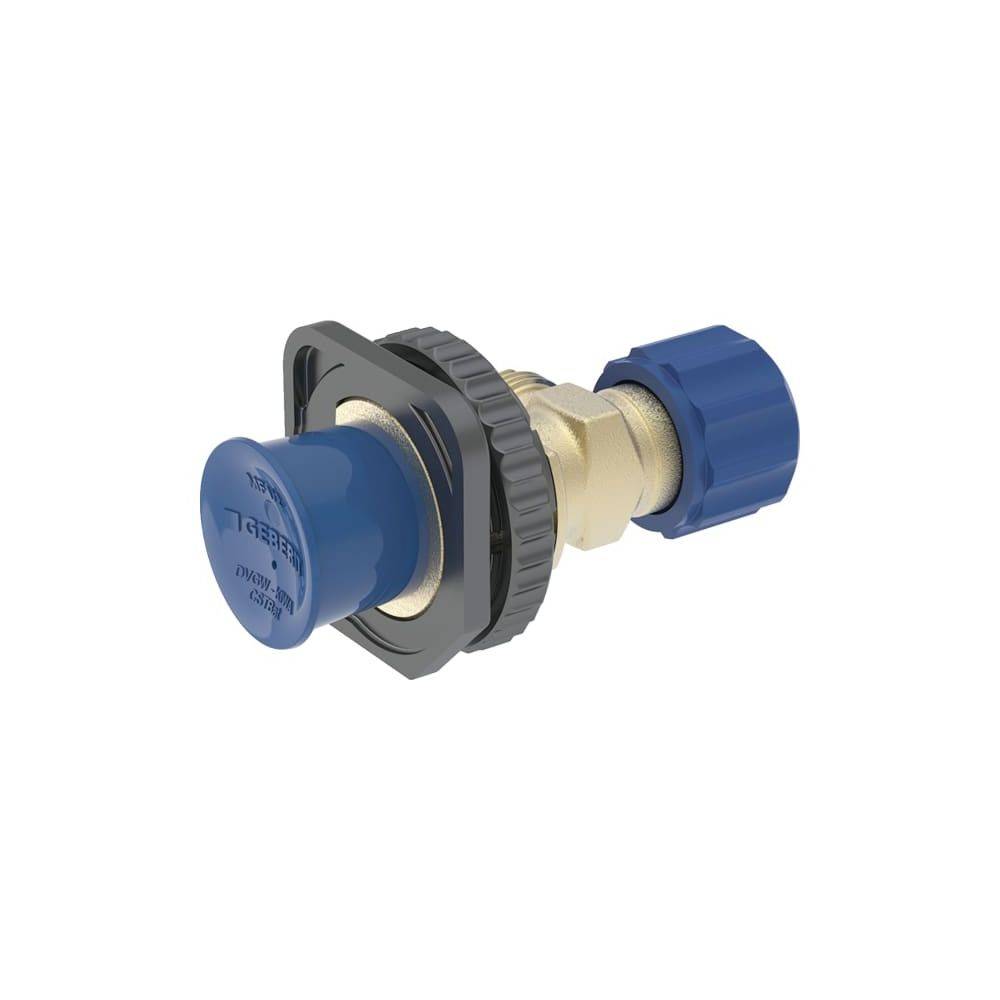Alimentation avec robinet équerre intégr- GEBERIT - 240.269.00.1-1