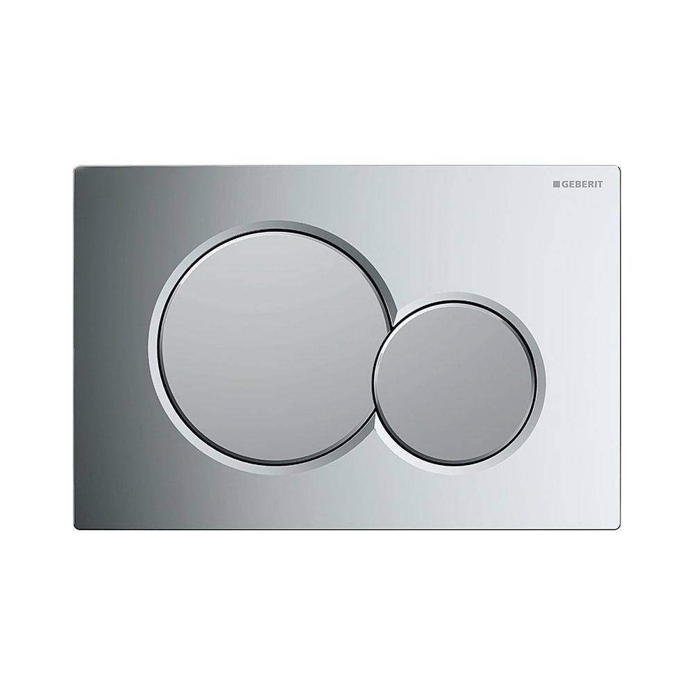 Plaque de déclenchement 3/6L Geberit Sigma01-Chr/Brilant Mat