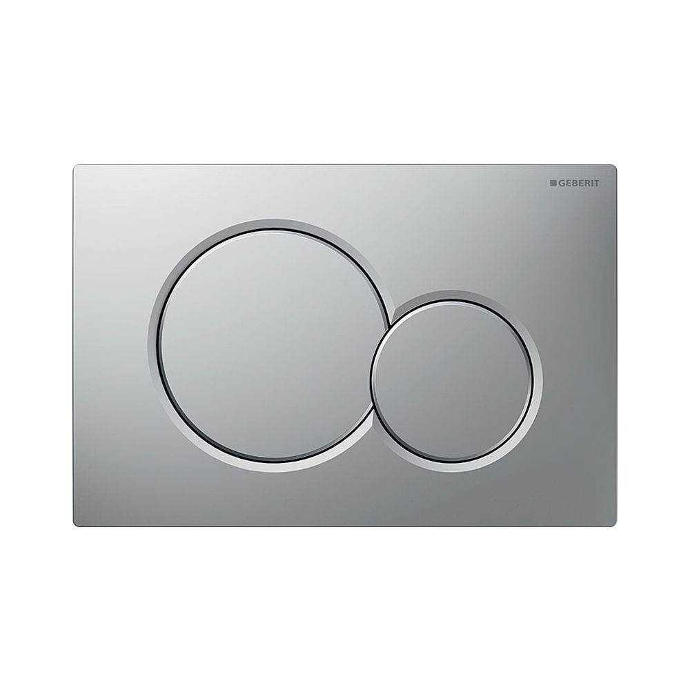 Plaque de déclenchement 3/6L Geberit Sigma01-Chromé Mat