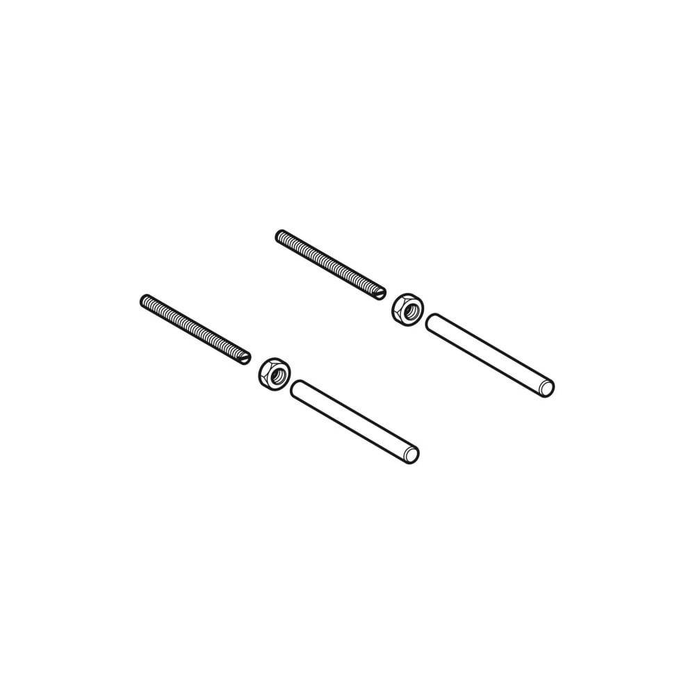 Geberit - Jeu de tiges filetées Geberit M12 pour Bâti-support Duofix-2