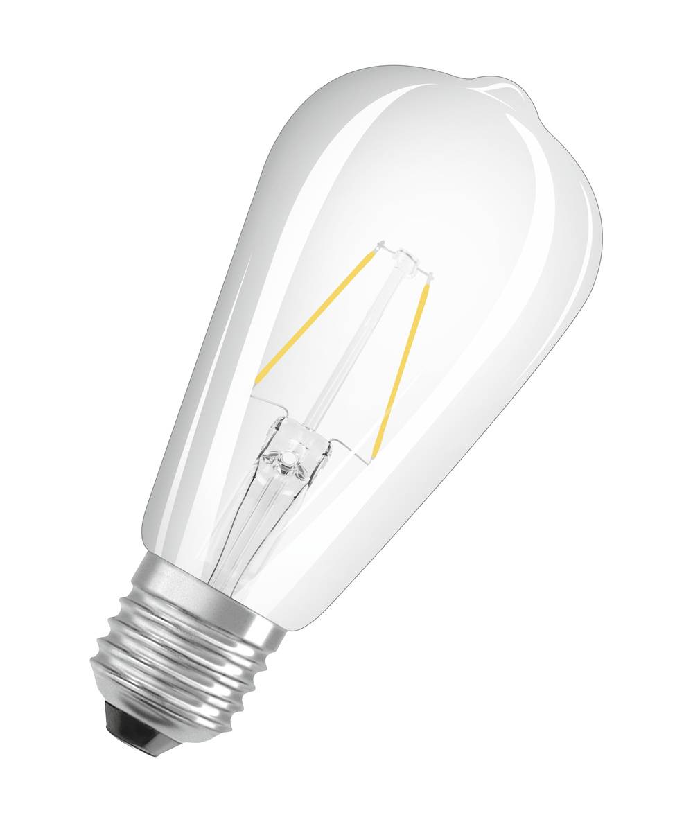 OSRAM 4058075436763 LED CEE F (A - G) E27 forme de poire 2.5 W = 25 W blanc chaud (Ø x L) 64 mm x 143 mm 1 pc(s)-1