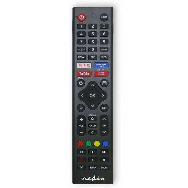 Télécommande de Remplacement Préprogrammée pour TV Hi-Sense avec Streaming