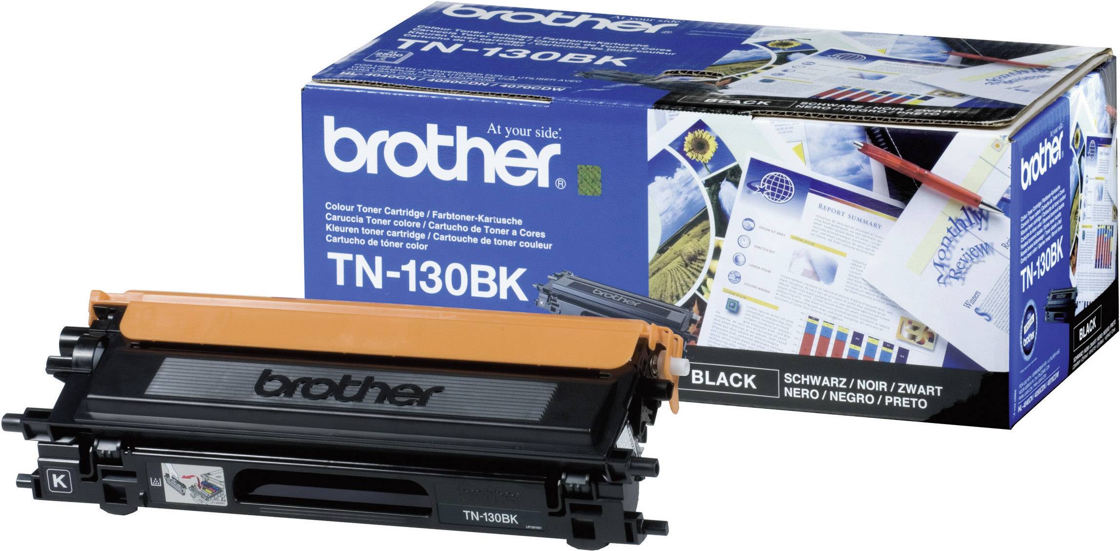 Brother TN-130BK - Cartouche de toner originale – Noir, 2500 pages, Noir, 1 pièce(s)-0