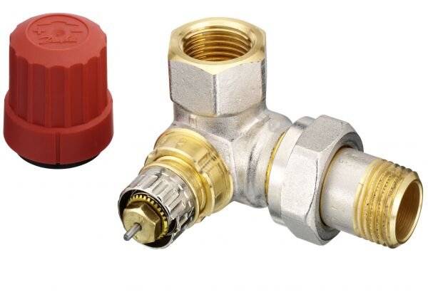 Corps angle droit réglable thermostatique RA-IN 15 - 1/2-4