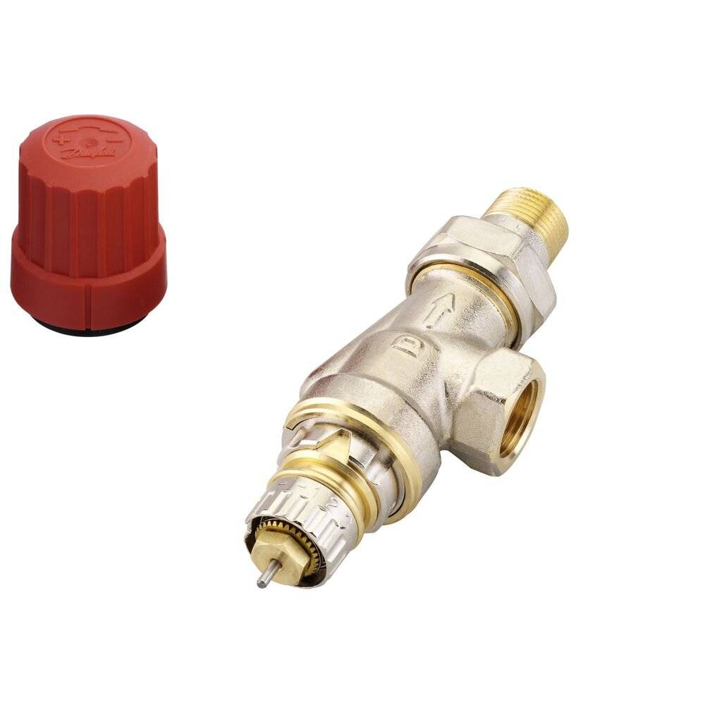 Corps équerre inversé réglable thermostatique RA-IN 10 - 3/8-4