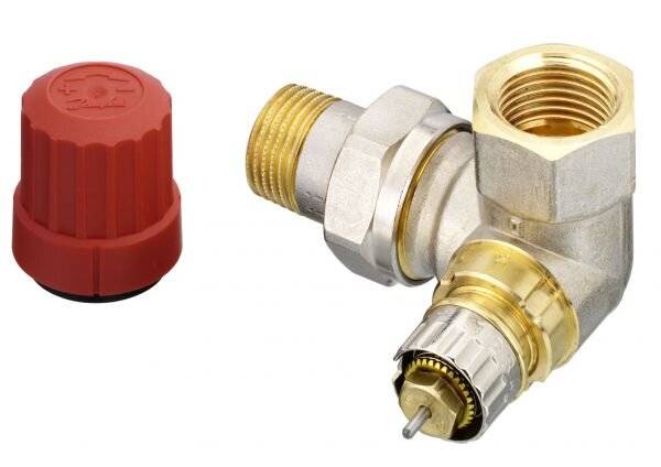 Corps angle gauche réglable thermostatique RA-IN 15 1/2-4