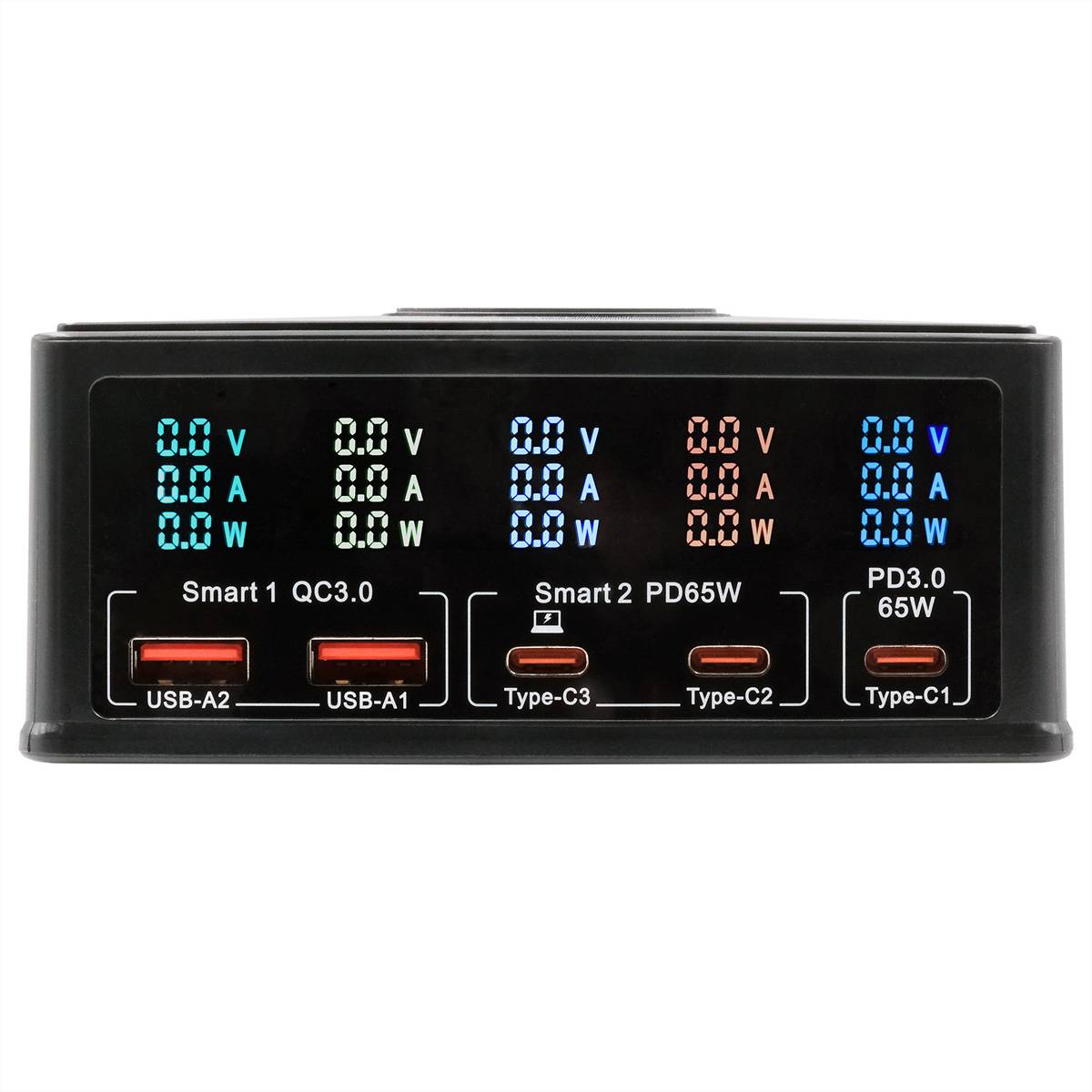 Exsys EXSYS - Multiport HighPower Charger 15W m.QI USB-C PD max.160W - Netzteil EX-1106 Répartiteur 1 pc(s)-0