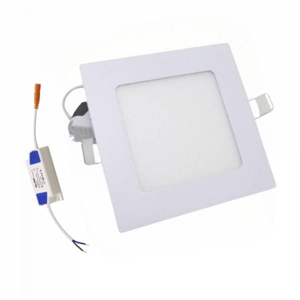 Spot LED Encastrable Carré BLANC 6W CCT - 3000K/4000K/6500K - SILAMP
