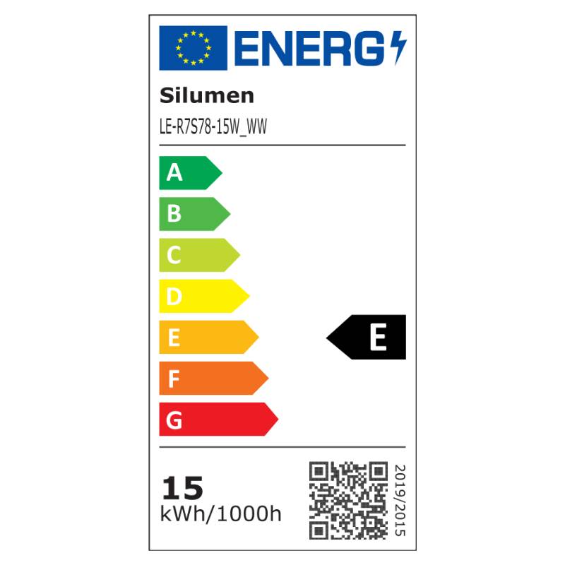 Ampoule LED R7S 30mm 15W 220V 300° - Blanc Froid 6000K - 8000K - SILAMP-3