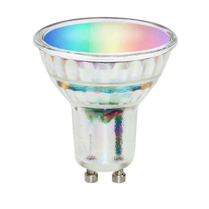 Ampoule LED Connectée Wifi GU10 4.5W RGBW - Pack de 10 - SILAMP-3