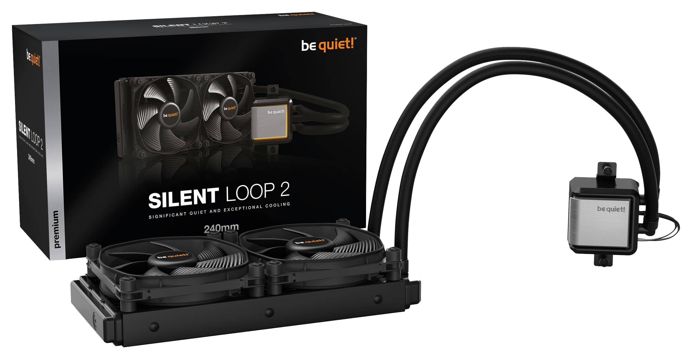Image du symbole pour BeQuiet SILENT LOOP 2 240mm Système de refroidissement à l'eau pour PC