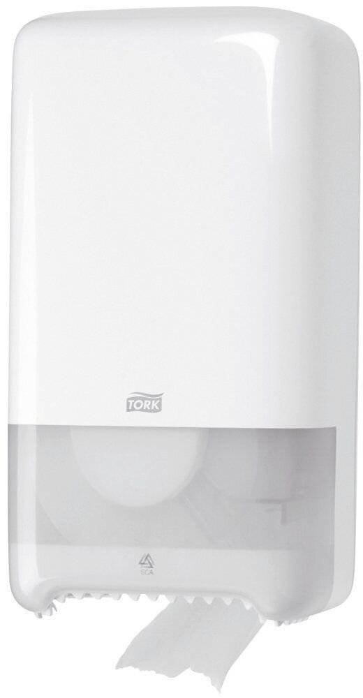 Distributeur Tork double pour Papier Toilette Rouleau Mid-size-4