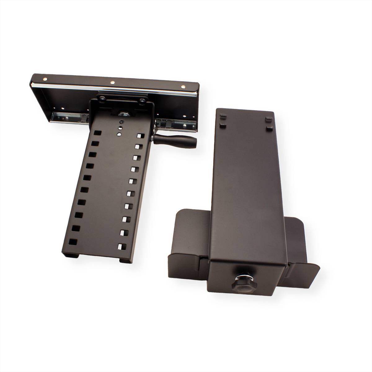 ROLINE Support Slim PC, extractible, pivot, noir-4