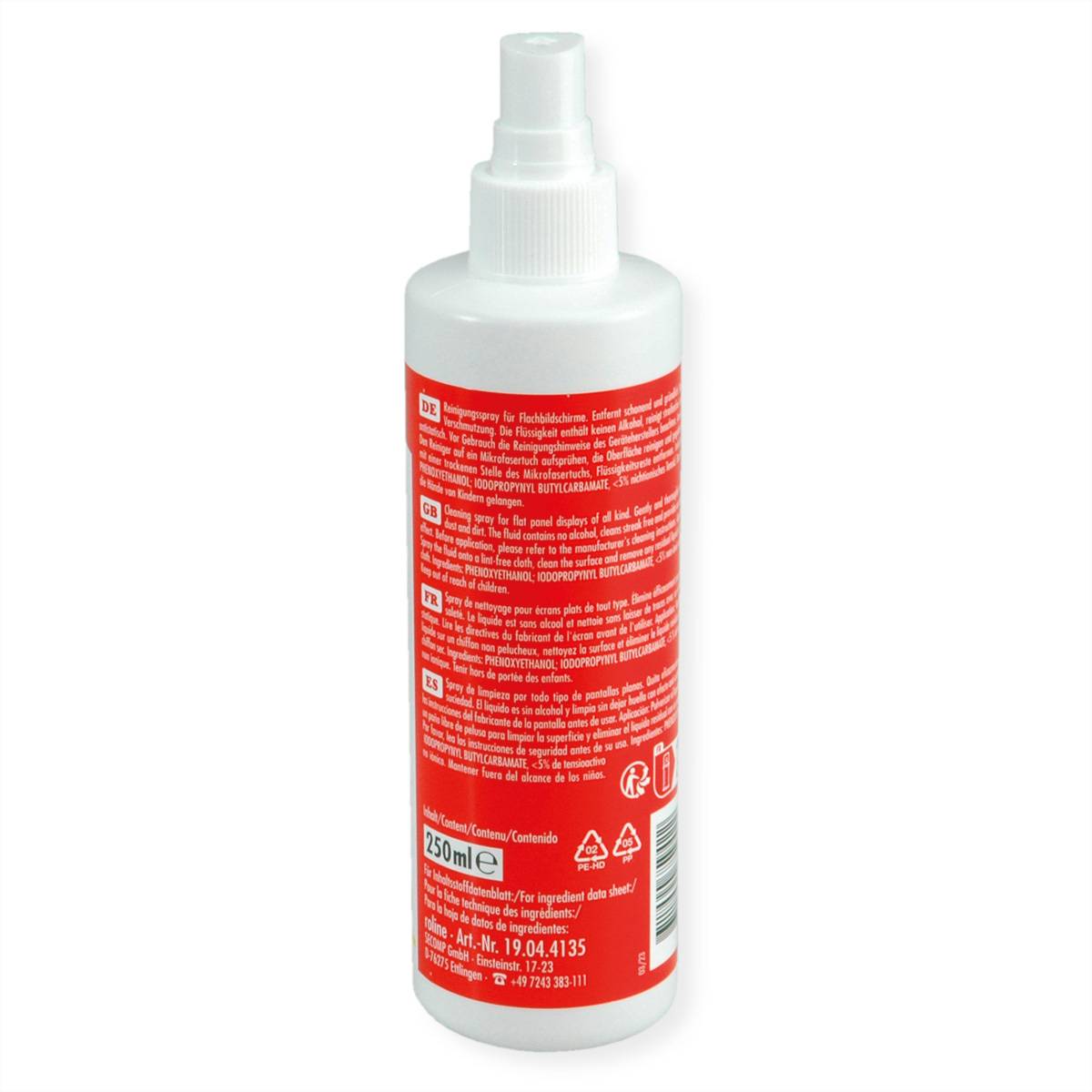 ROLINE Nettoyant pour écrans TFT avec serviette micro phase-3