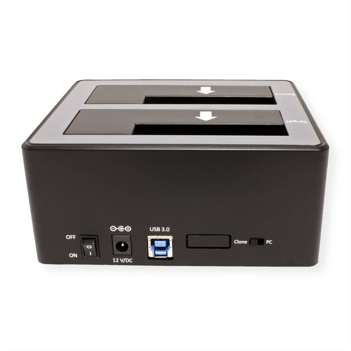 ROLINE Station d'accueil HDD/SSD 2.5" / 3.5" SATA, USB 3.2 Gen 1, fonction Copie-3