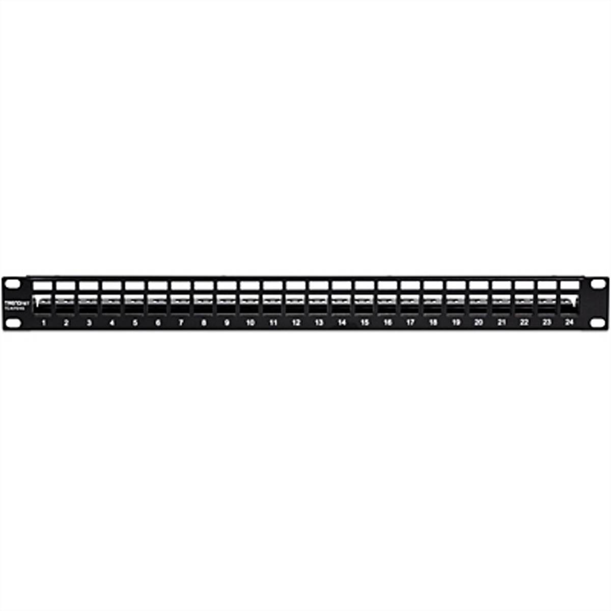 TRENDnet TC-KP24S Panneau de brassage vide à 24 ports pour Keystones 1U-5