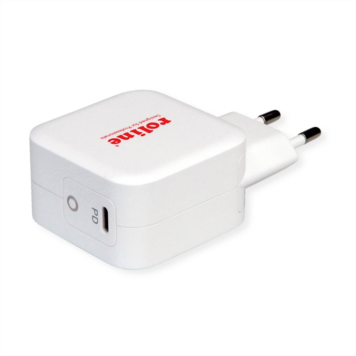 ROLINE Chargeur USB avec prise Euro, 1x type C, 61W-1