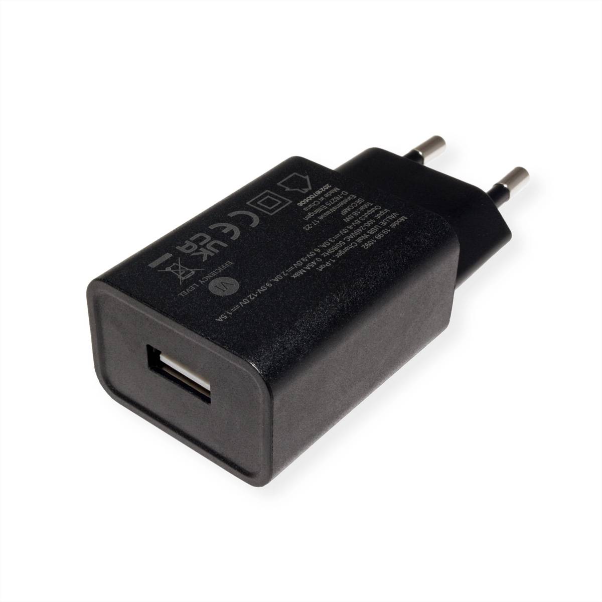 VALUE Chargeur USB, QC3.0, 1 port, 18W-2