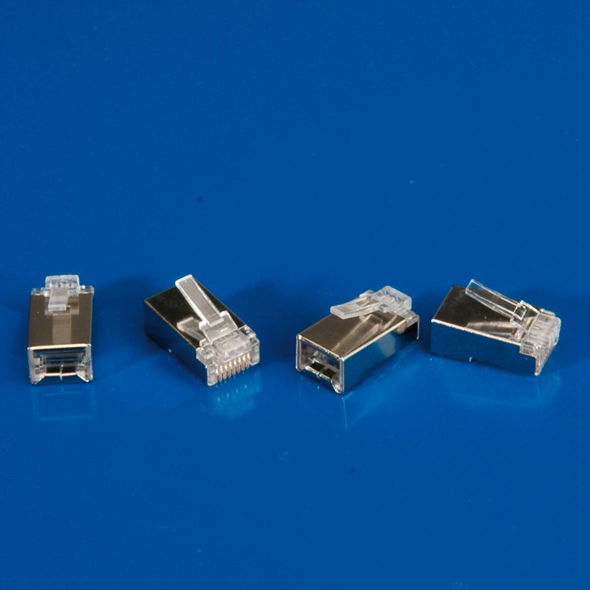 ROLINE Connecteur modulaire blindé RJ-45, Cat.6 (Classe E), 10 unités-2